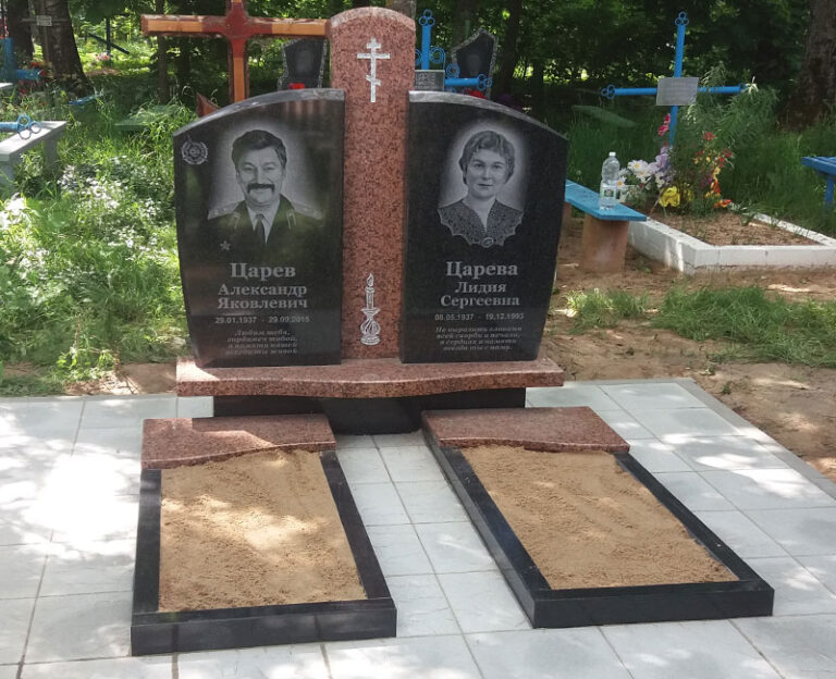 Подвійний пам'ятник арочний Луцьк
